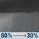 Tonight: Rain showers before 2am. Cloudy, with a low around 60. West wind 12 to 16 mph, with gusts as high as 30 mph. Chance of precipitation is 80%. New rainfall amounts between a tenth and quarter of an inch possible. Tonight: Rain Showers